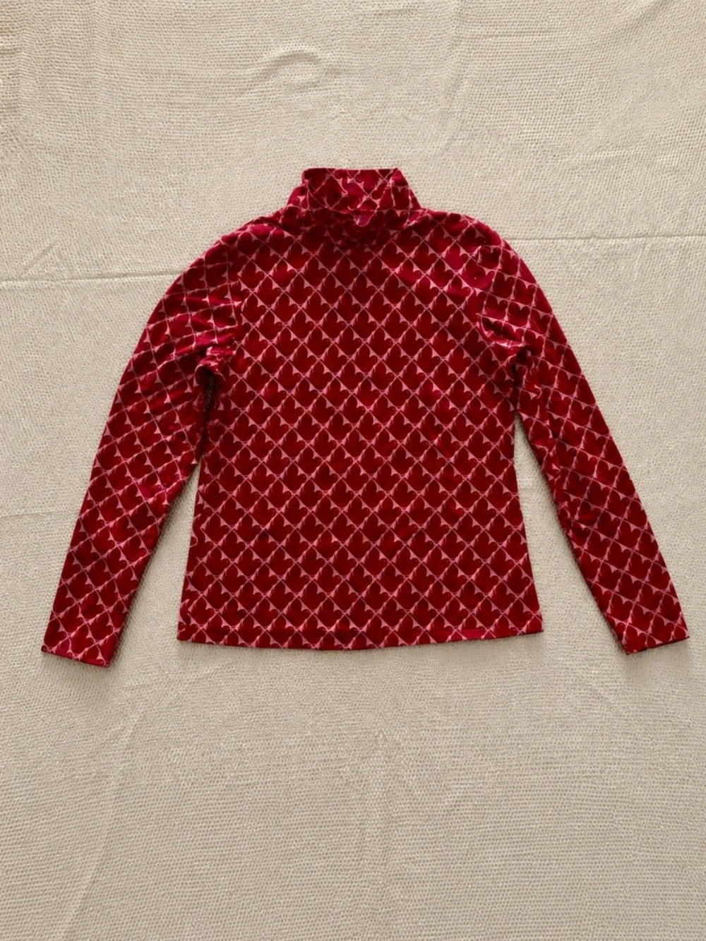 Cecilia Pettersson for Anthropologie Printed Turtleneck Top M